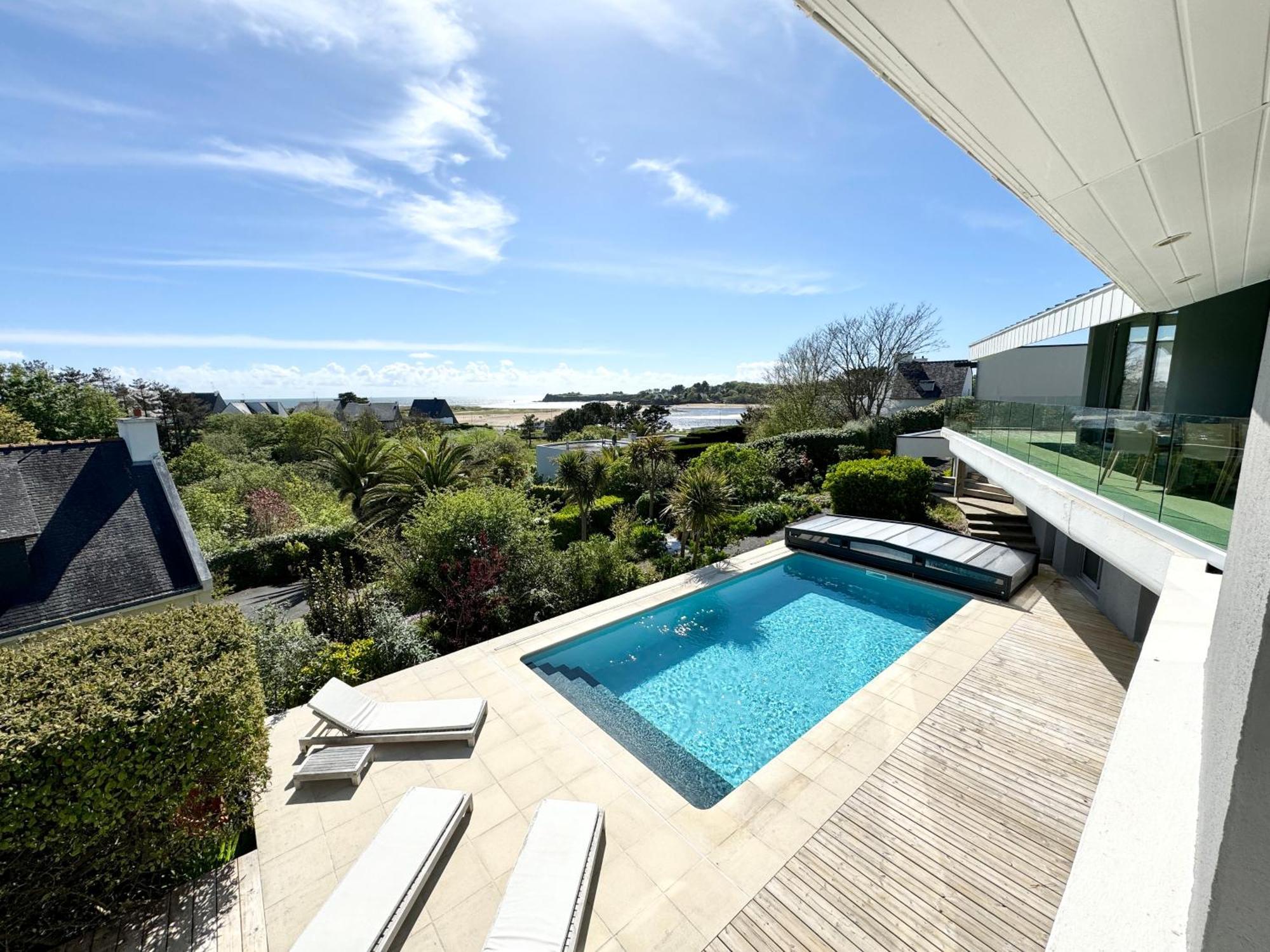 Luxury ! Villa D'Architecte Piscine - Vue Mer 180 Guidel Exterior foto