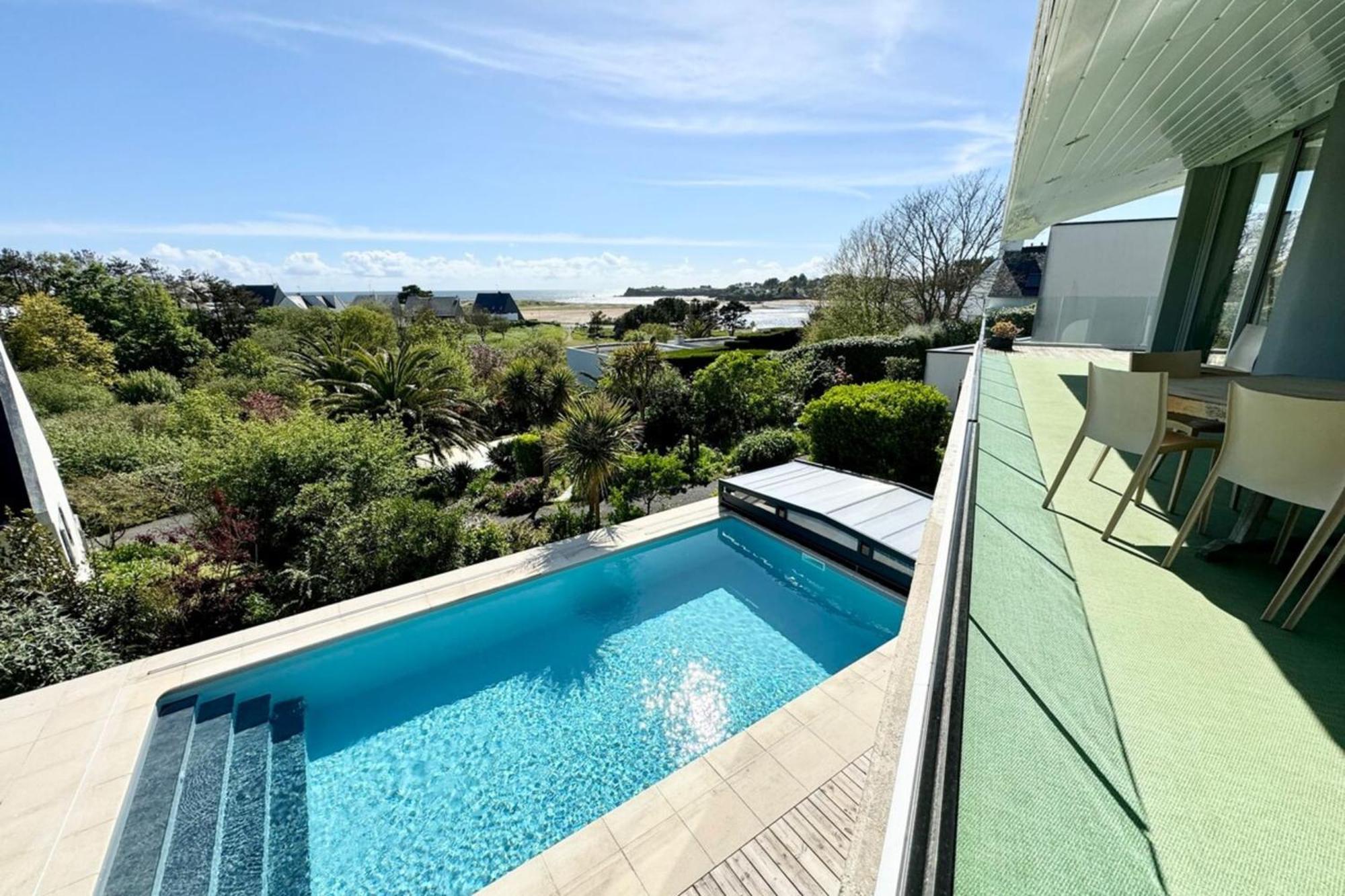 Luxury ! Villa D'Architecte Piscine - Vue Mer 180 Guidel Exterior foto