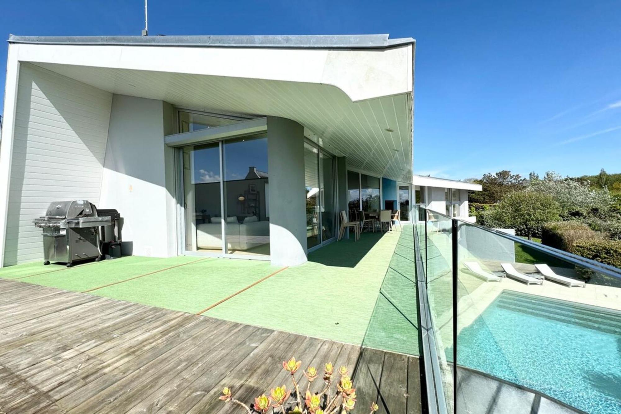 Luxury ! Villa D'Architecte Piscine - Vue Mer 180 Guidel Exterior foto