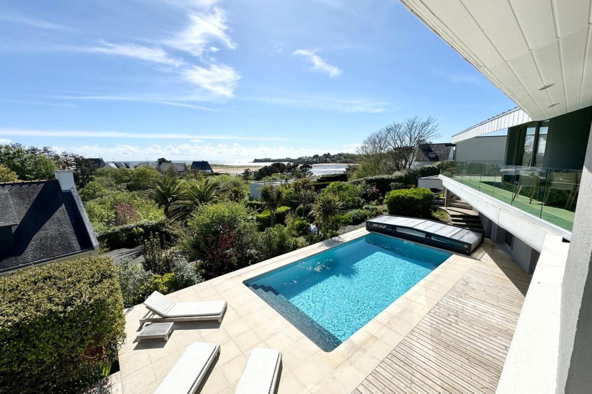 Luxury ! Villa D'Architecte Piscine - Vue Mer 180 Guidel Exterior foto